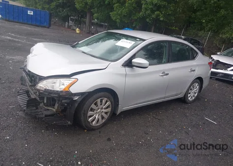 2013 Nissan Sentra Fe+ Sv из США, поврежденный, VIN 3N1AB7AP0DL724186